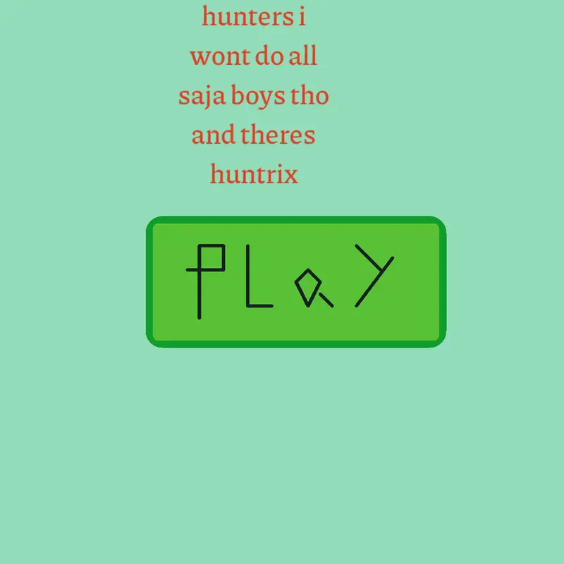 Game by @mystery_saja2025