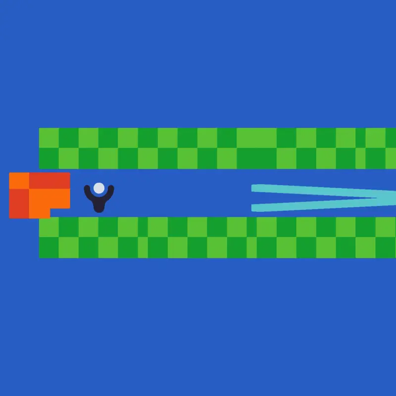 Totally normal golf by @_sprunki_guy_
