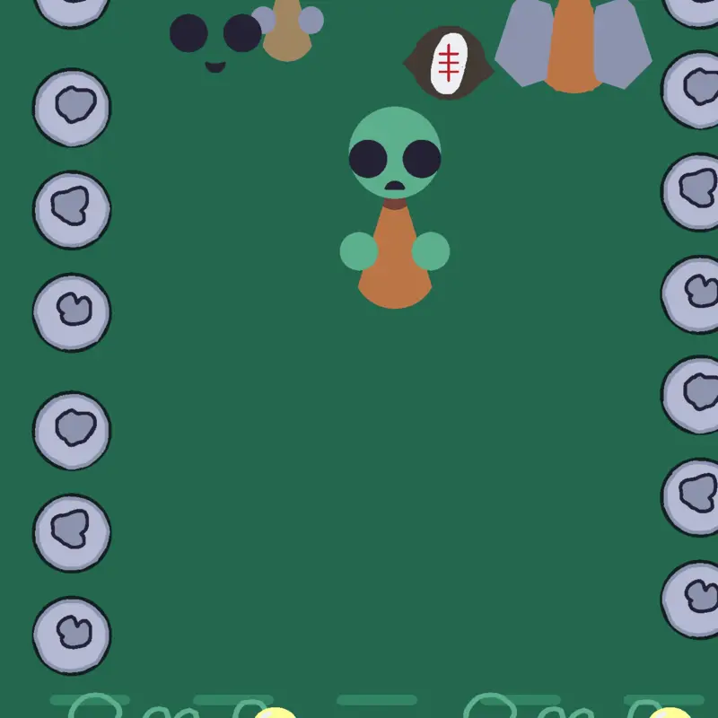 Rock vs zombies by @eliin