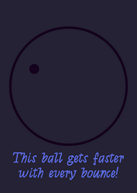This Ball Gets Faster Every Bounce