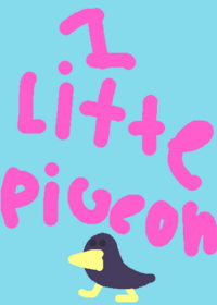 1 little pigeon!!!