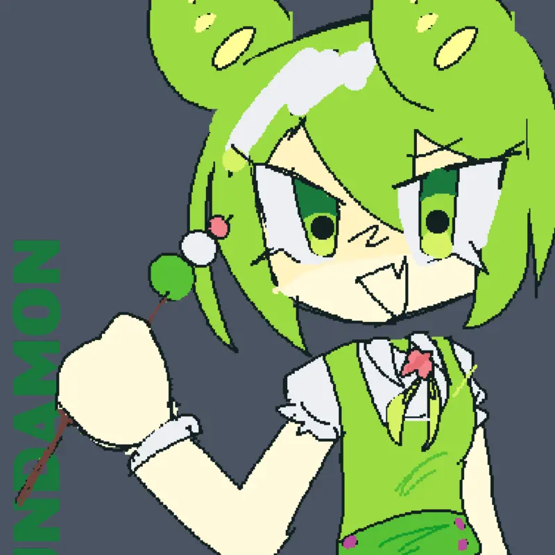 Zundamon ! by @jammer_kaijuparadise14