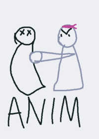 Martial blob Animation