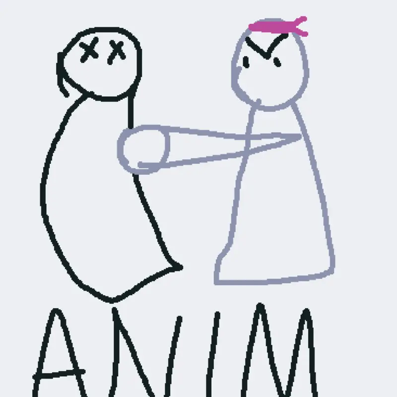 Martial blob Animation by @canta2