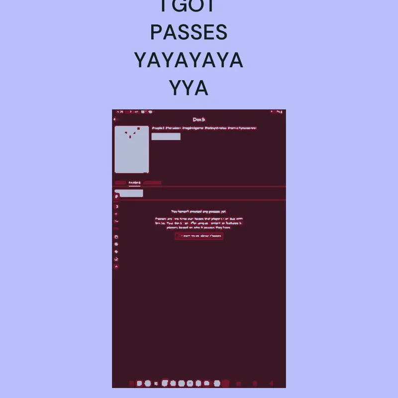 I got passes!!!! by @yarik-x123
