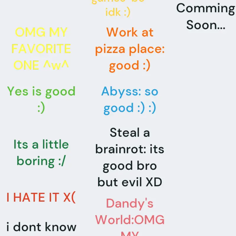 My frist game by @Burger_Lover