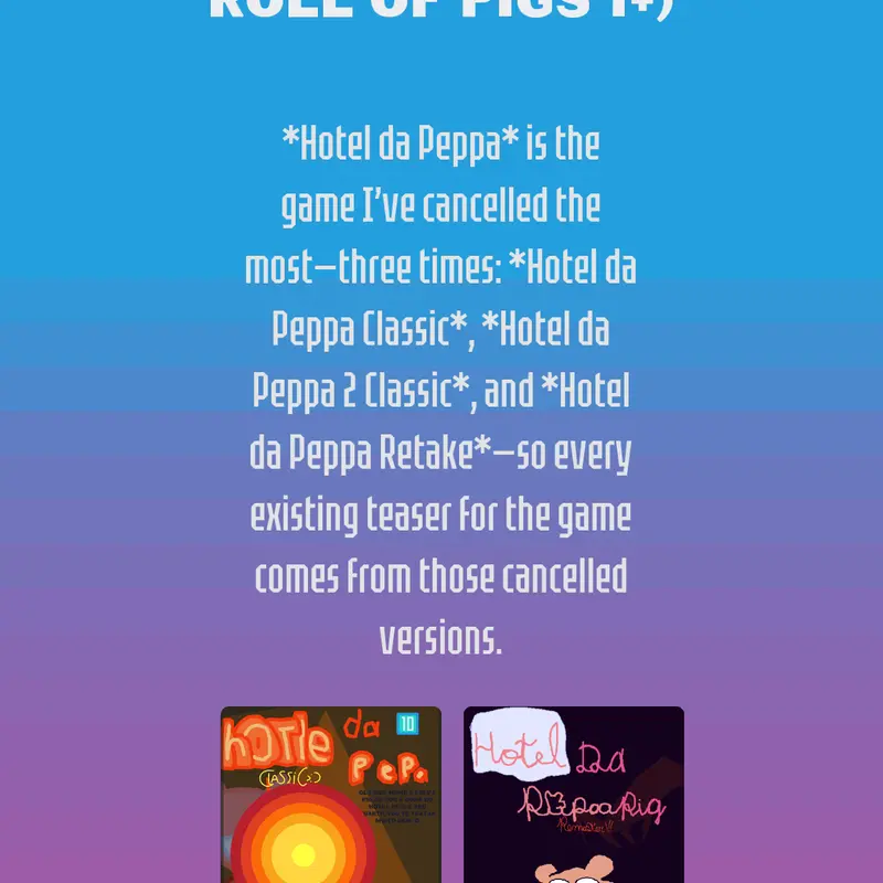 Fun facts by @PepiepJR
