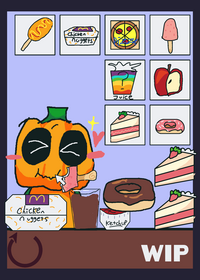 Simple eating game