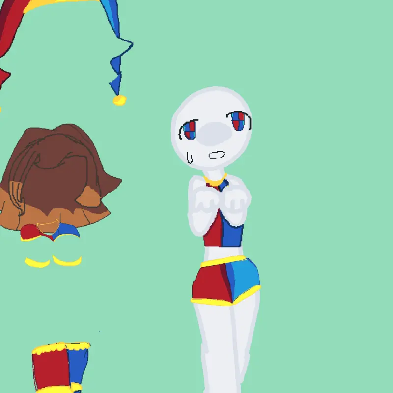 Tadc dress up,the amazing digital circus by @starglam