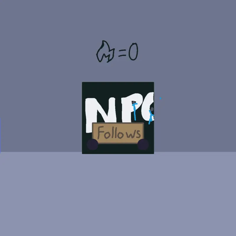 NPC VS Flowertab pt1 (the start of it) by @stick_tab