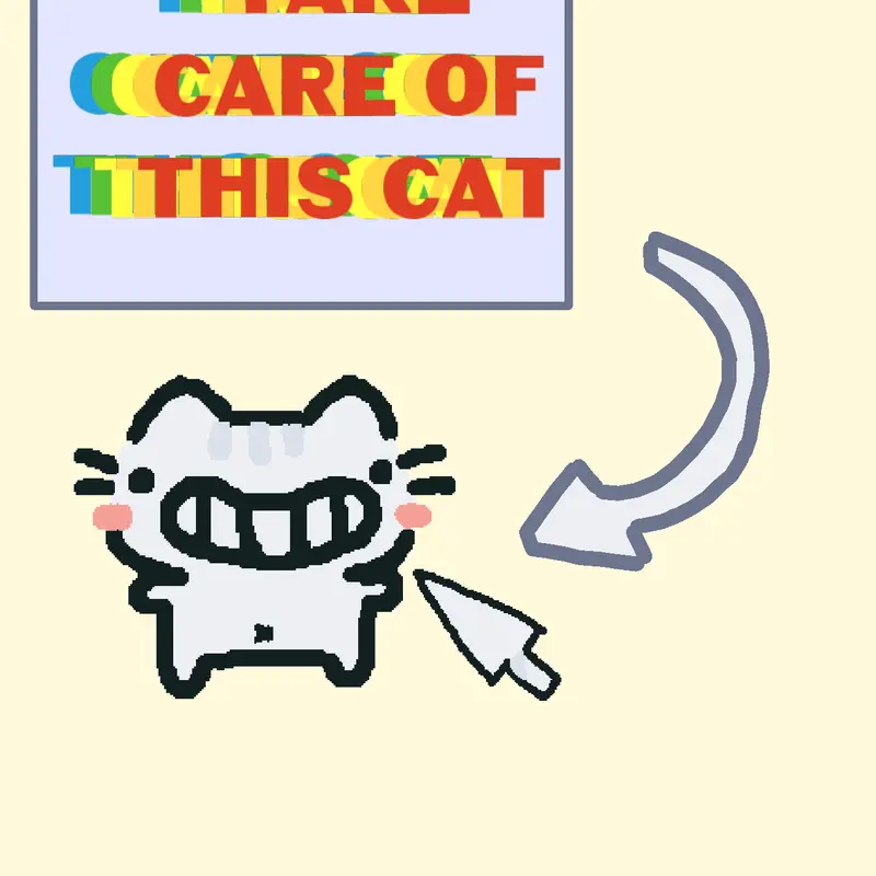 Take care of kitty by @Scarlet_15