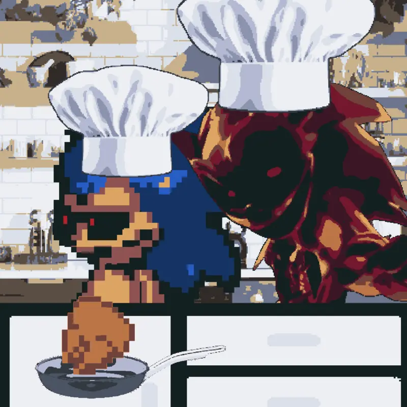 Kolossos and 2011X are cooking meat! by @Matpro
