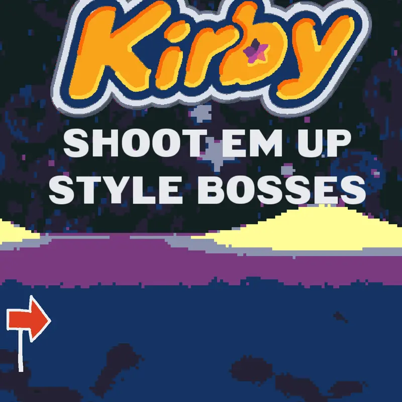 Kirby Bullet Hell Bosses Demake by @Breadcat52