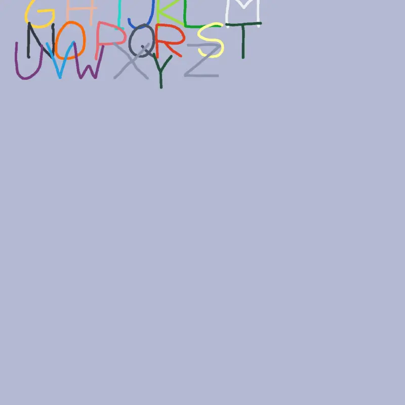 Alphabet song by @zionisthebest1335