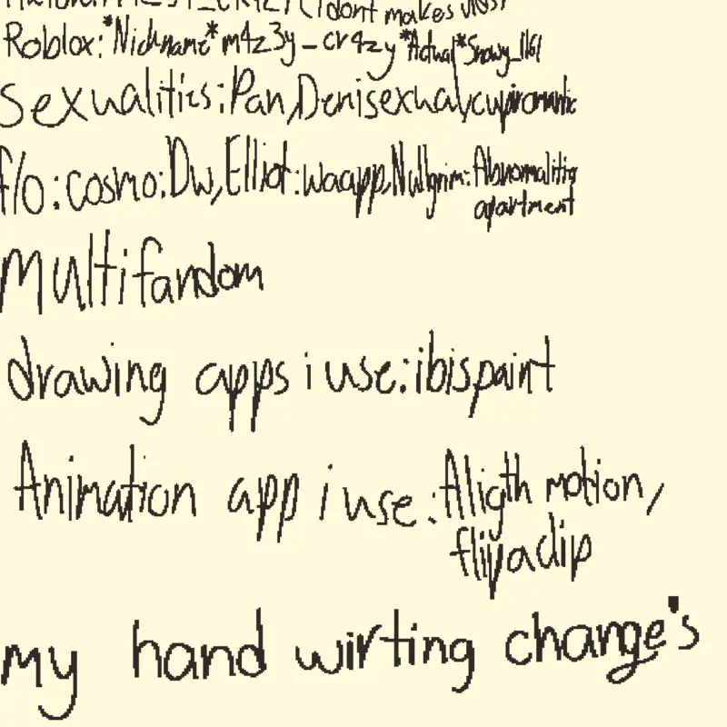 Hello some stuffs about me! by @M4Z3Y-CR4ZY