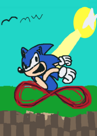 sonic vs black guy