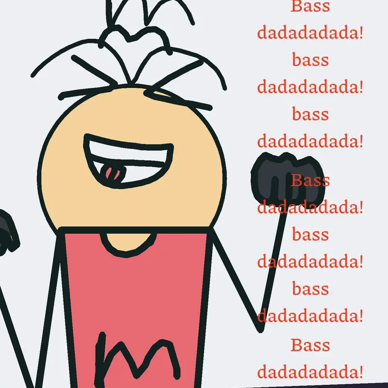 Bass dadada animation by Maxine :) by @Maxxx_castlesss