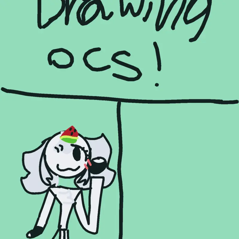 Redrawing oc by @sigma_ratthew