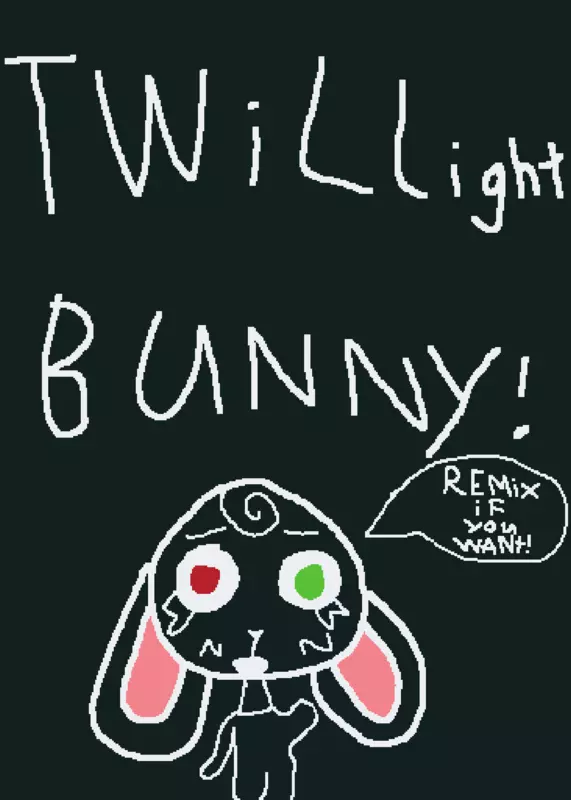 Twilight bunny by @the_chese