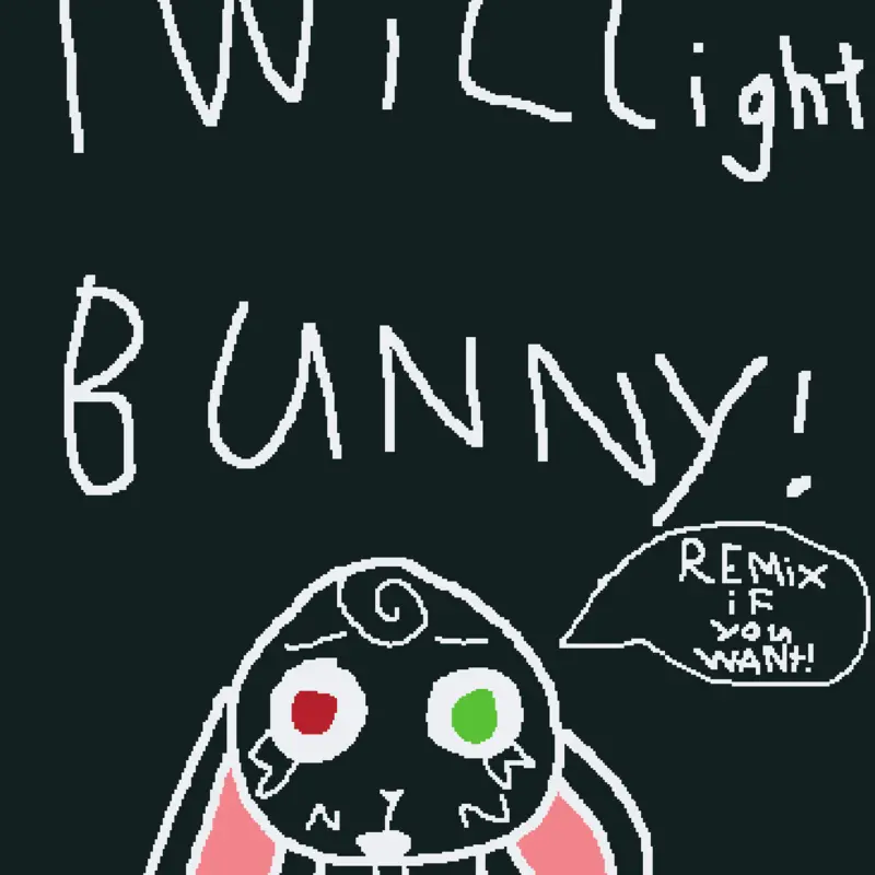 Twilight bunny by @the_chese