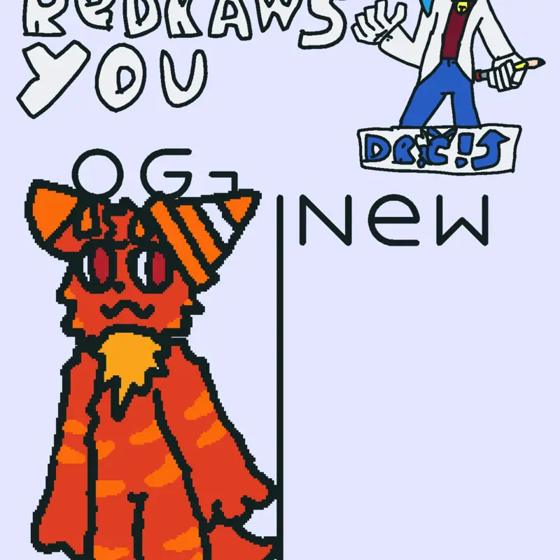 Furry Dr.C drawing satnav by @TheRealShizuma