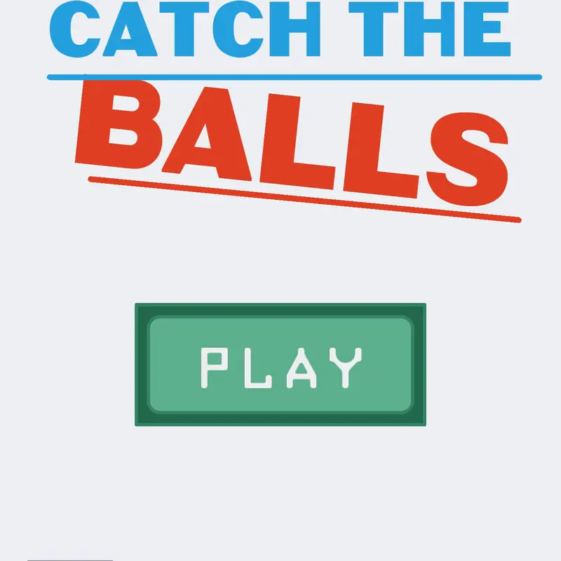Catch the balls! by @Paola67Games