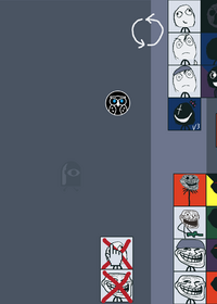 Trollface versus derp