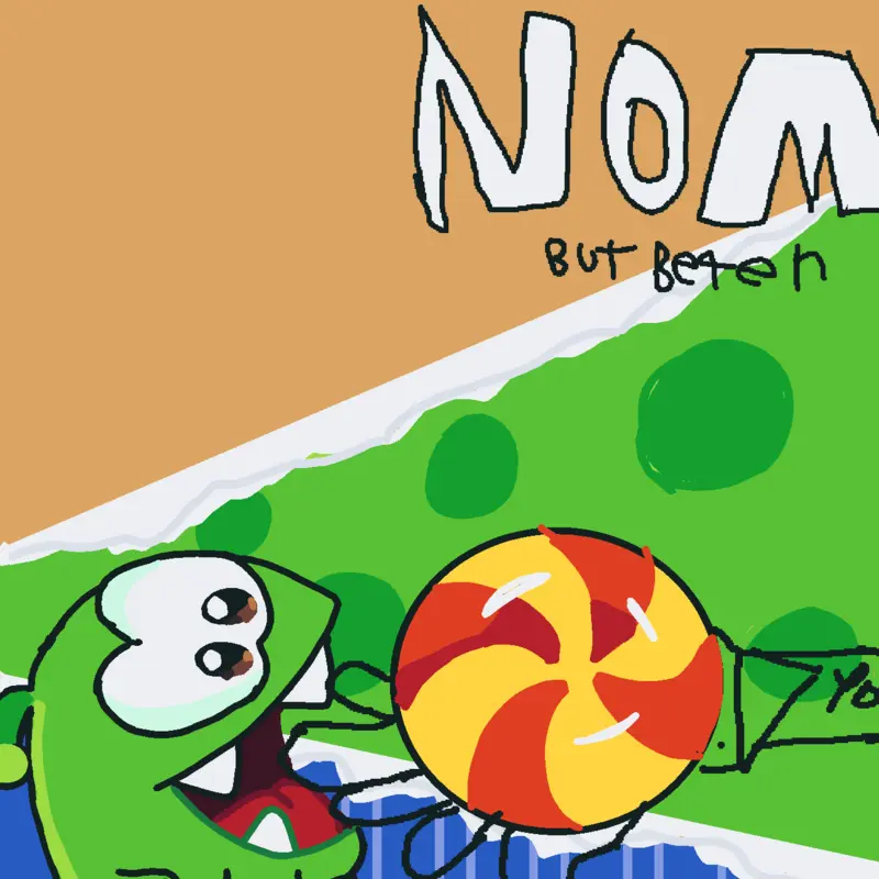 "My om nom" but better by @KurtPhillip