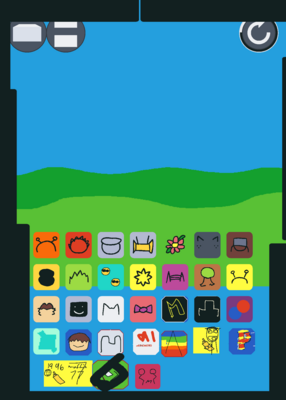 Music Sprunki game by @AkuPrima on Castle