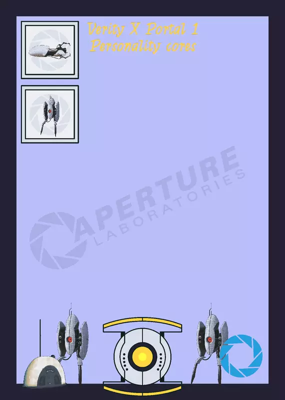 Verity X Portal 1 Core by @J-MD_F-Creator