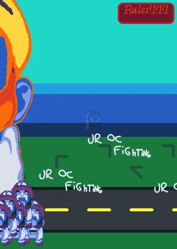 W'S.M.I. But, Is a OC Fighting Anim! by @Klevbike