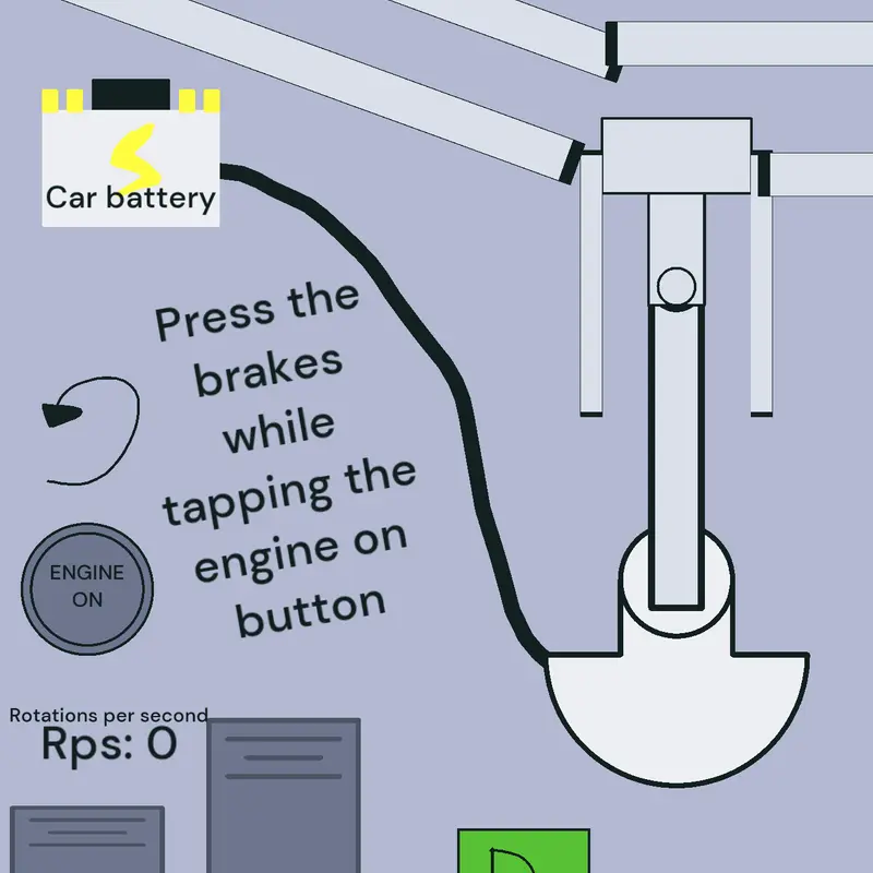 Engine Car Pistons Game fnf by @drcoconut