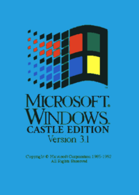 Windows 3.1 castle edition