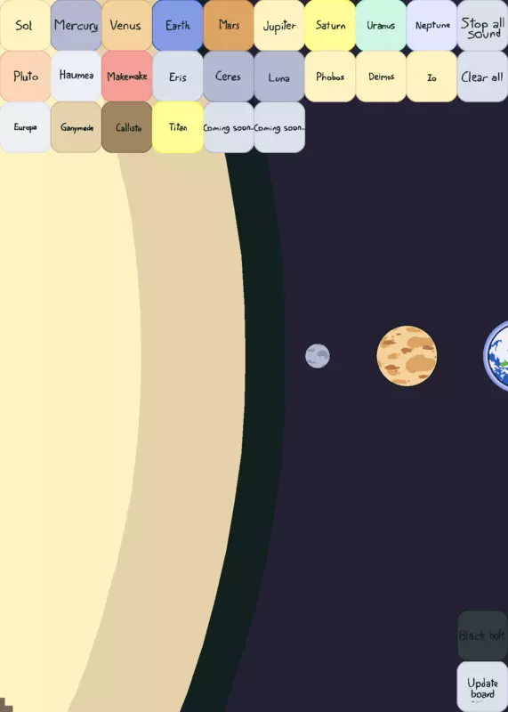 Solar Sandbox by @MarsTheCreator