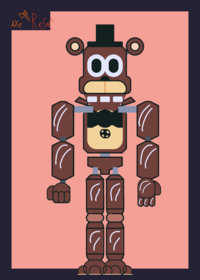 This is a Freddy fazbear ragdoll