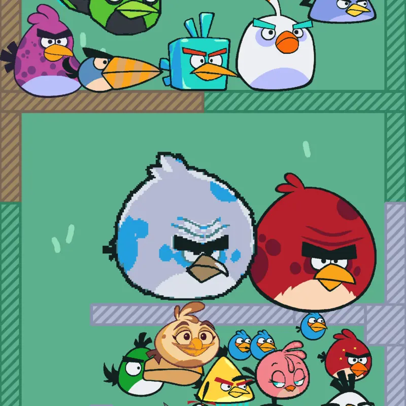 Angry birds by @bfdi_bfdia