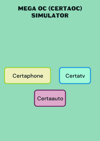 Certaphone and certatv simulator