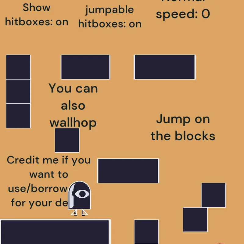 Mheljay's platfromer physics by @mheljhays_Decks
