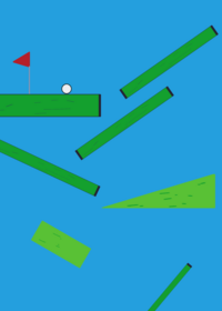 The normal golf game...