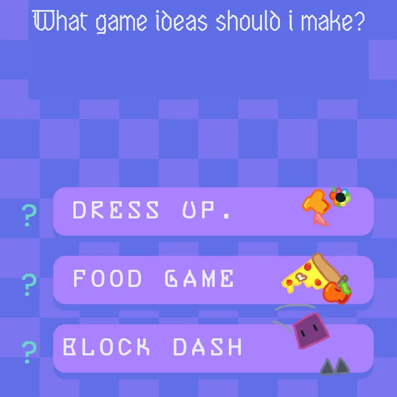 What should I do? by @duckygames101