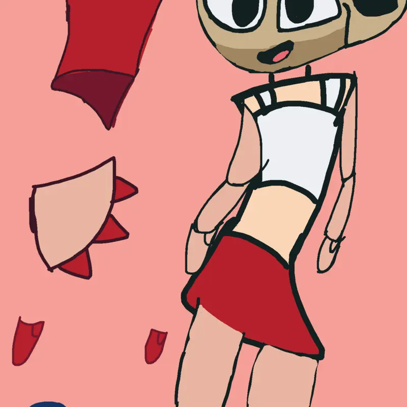 Dandy’s world dress up by @ChocolateFluffCake89