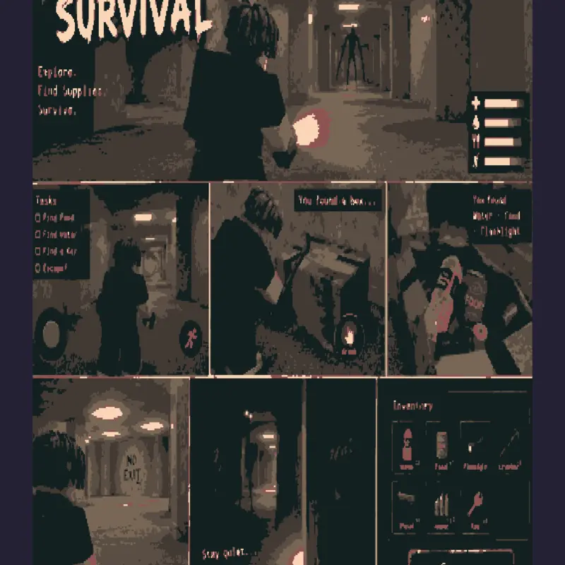 Backrooms survival by @JaylonGarza