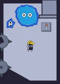 A blob test