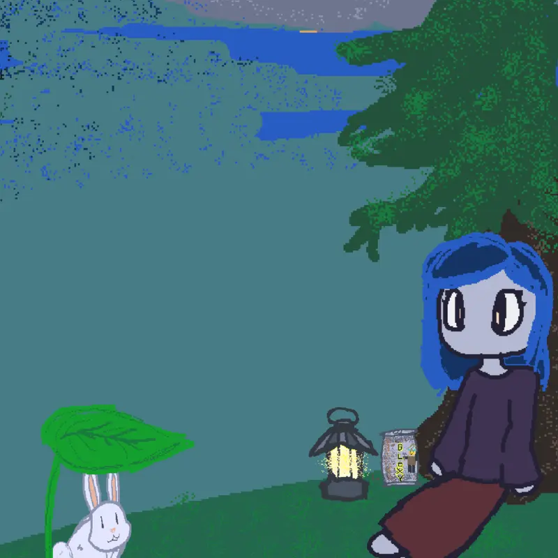 Chilling on a rainy day(in summer irlT_T by @Daisyoon