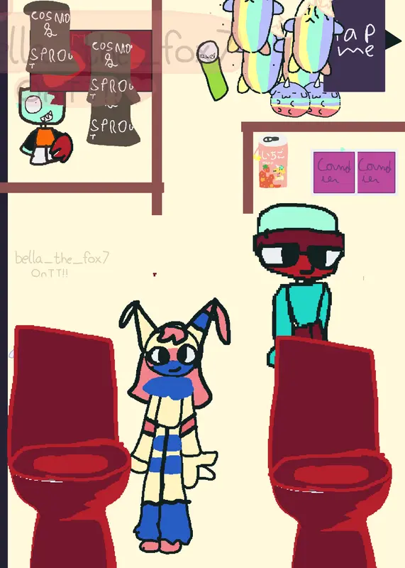 Gigi i ❤️u update(shelly new animations) by @-cakebi11233