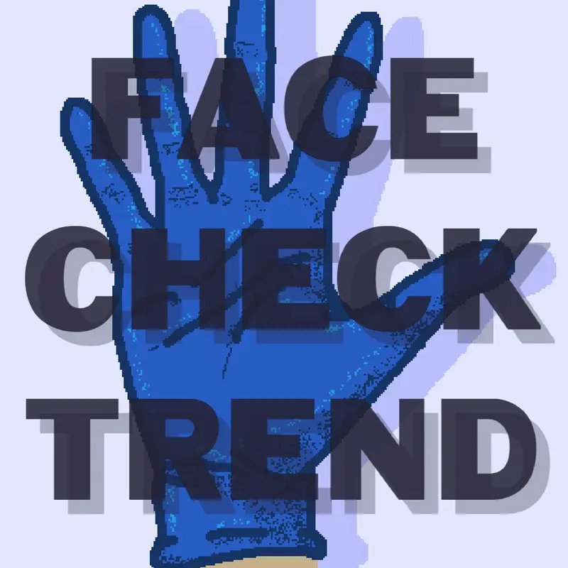 Face check trend by @A_MaskedFigure