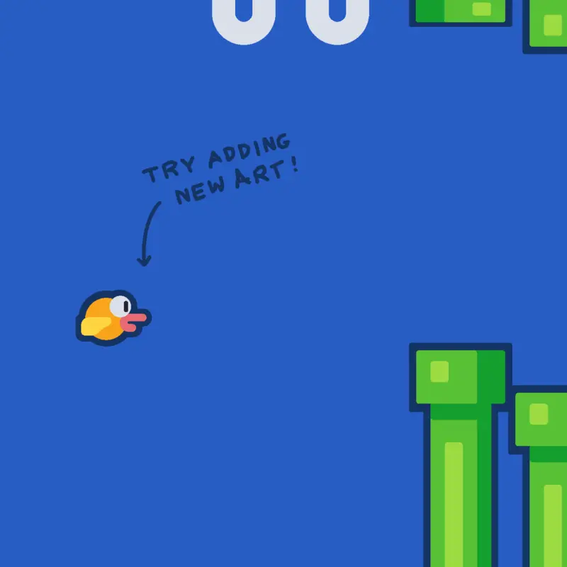 Flappy But Hard by @Onba