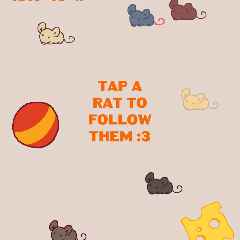 Cute rat game by @Rosypaige