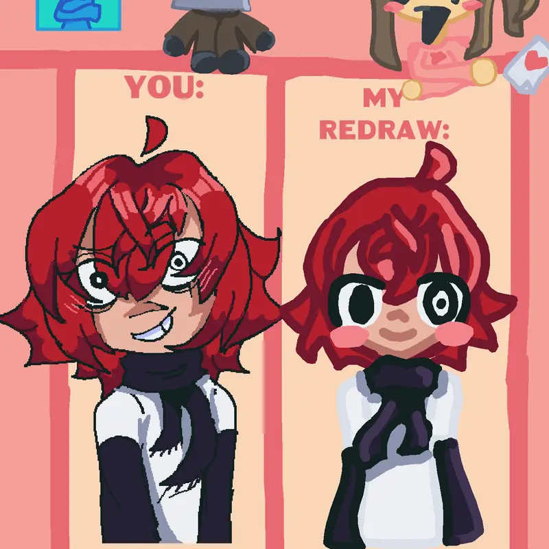 REdrawing your OC’S by @Sharky_animate