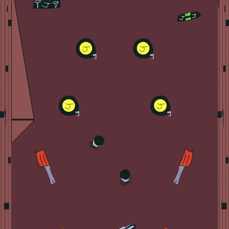 Garage pinball by @weatley_crab